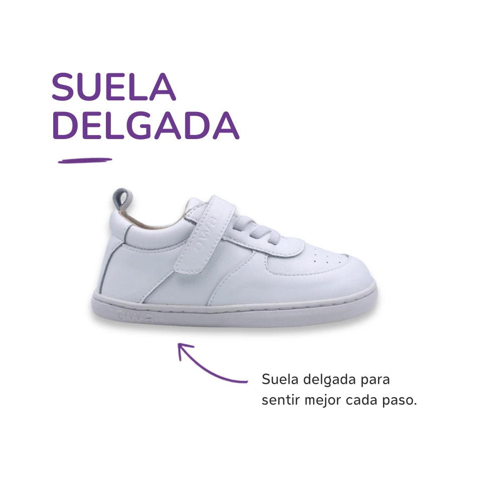 Zapatilla Chasqui Blanca - Toddler
