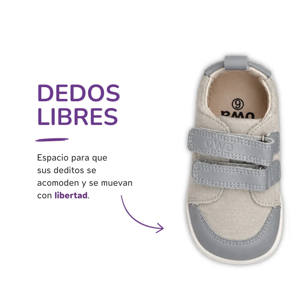 Zapatilla Kusi Gris - Toddler