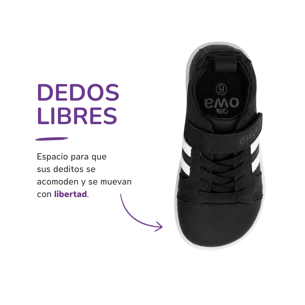 Zapatilla Kallpa Negra - Toddler