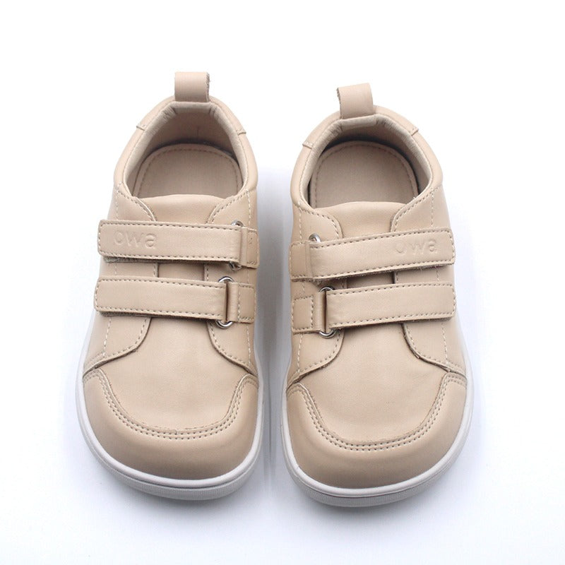 zapatilla kusi beige respetuosa para niños owa
